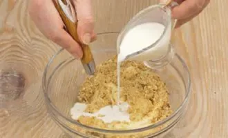 трехцветный кекс в мультиварке